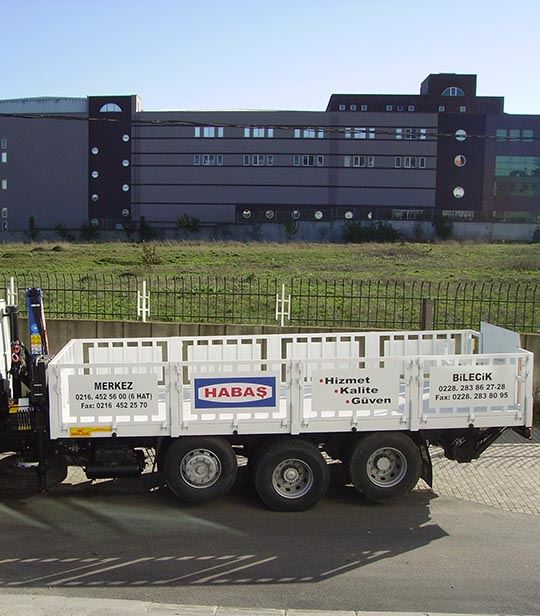 Gas Bottle Transfer Truck