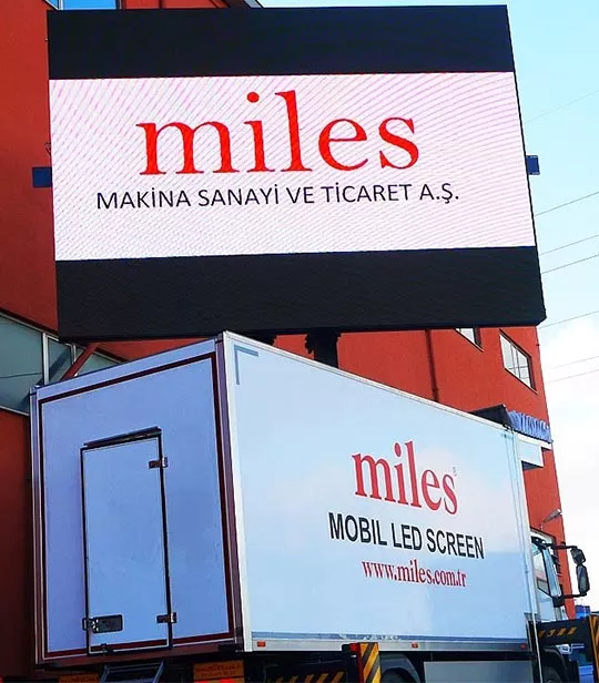 Mobil LED Ekran Aracı